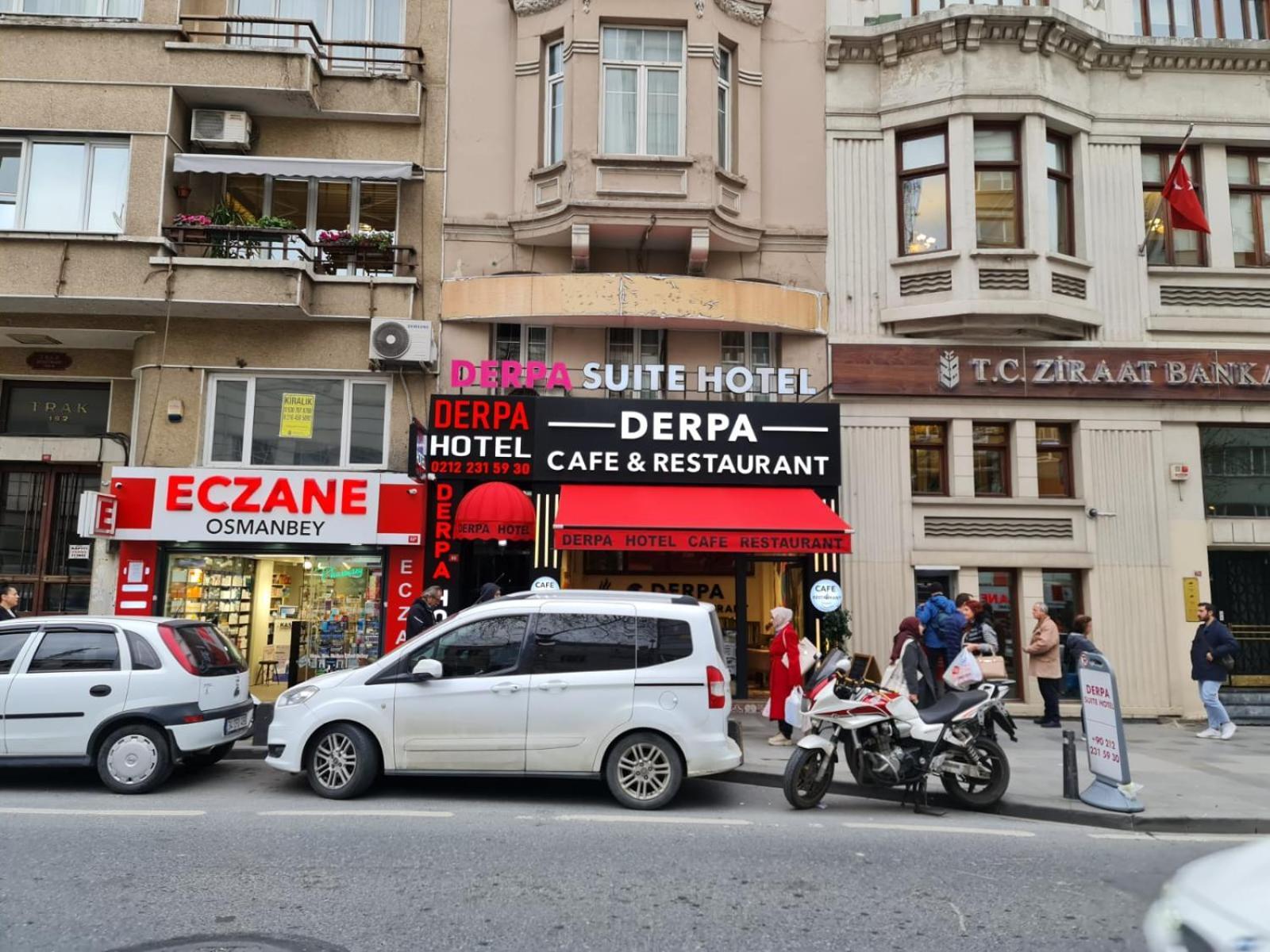 Derpa Suite Hotel Istambul Exterior foto