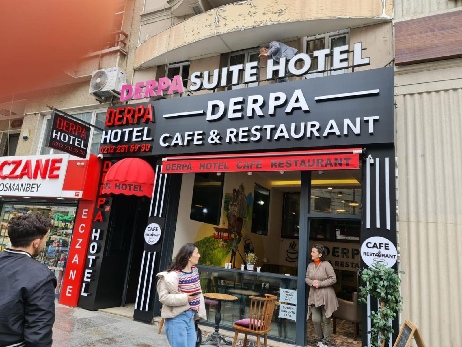 Derpa Suite Hotel Istambul Exterior foto